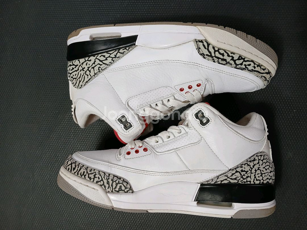 나이키 에어 조던3 화이트 시멘트 255~260(택260)--7