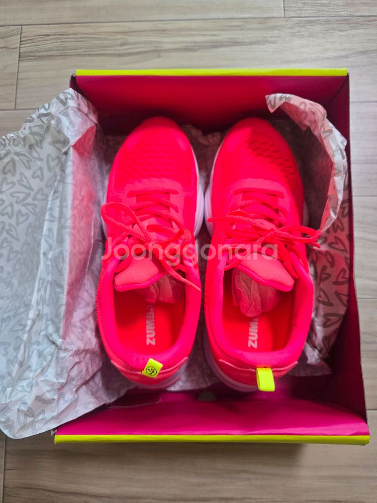 줌바신발 에어스톰프 스니커즈 핑크--2