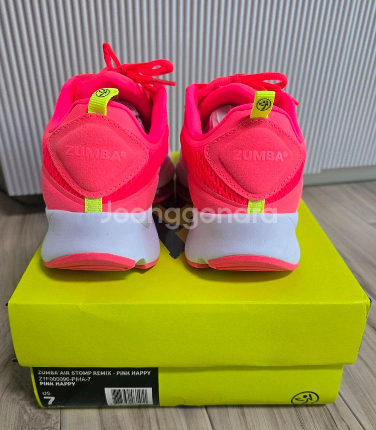 줌바신발 에어스톰프 스니커즈 핑크--3