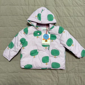 (새상품) 보보쇼즈 그린트리 패딩 18m