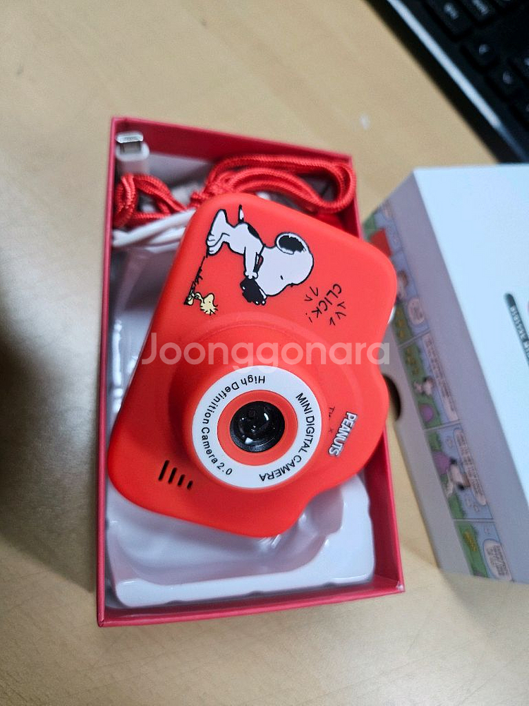 스누피 콜라보 미니 카메라--0