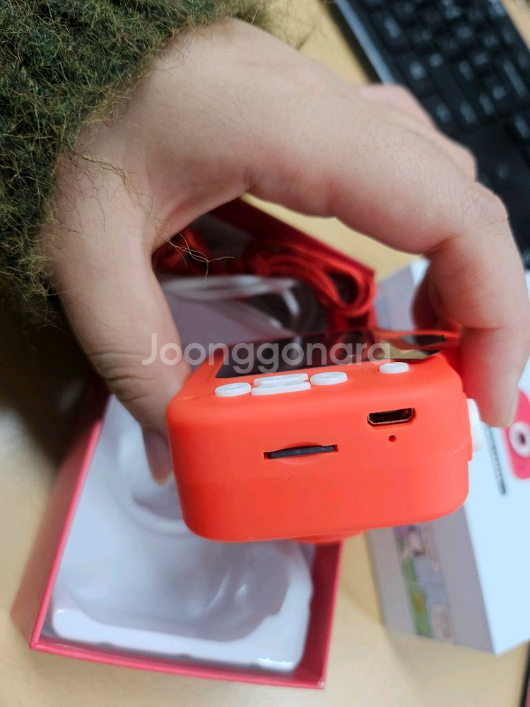 스누피 콜라보 미니 카메라--3