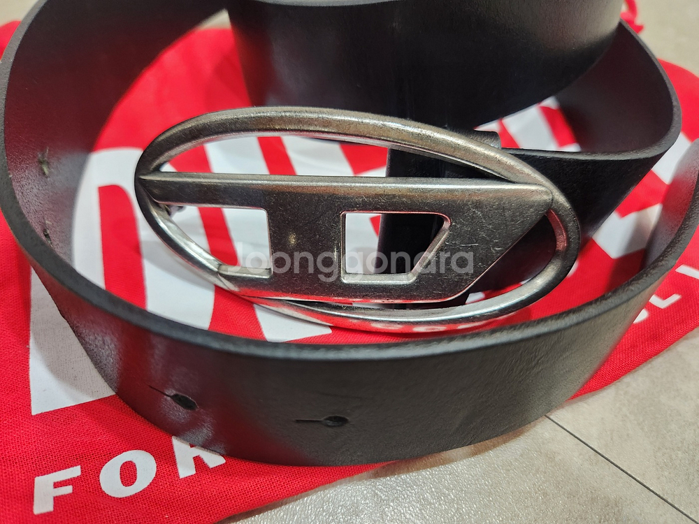 디젤 남성용 가죽벨트--4