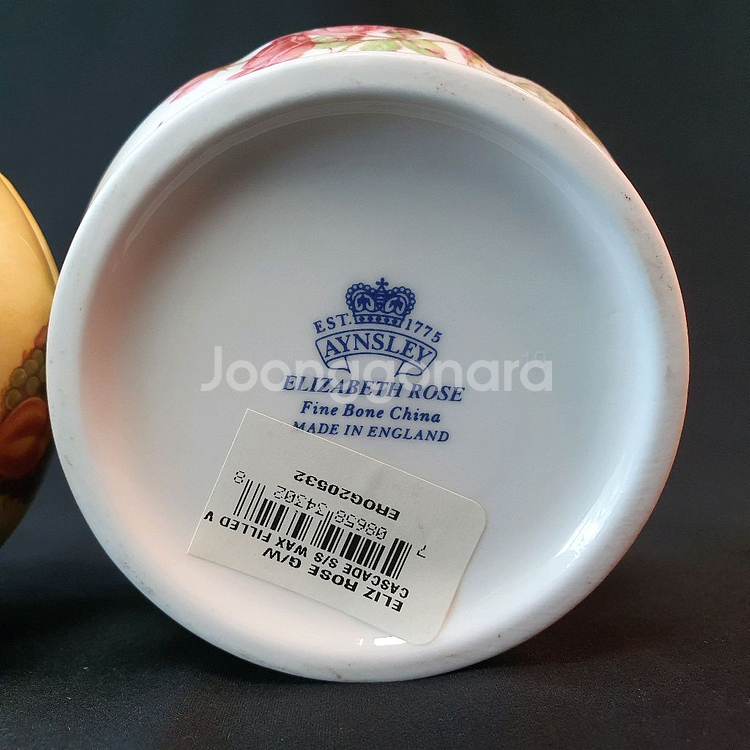 영국 앤슬리 도자기 캔들 2종--5