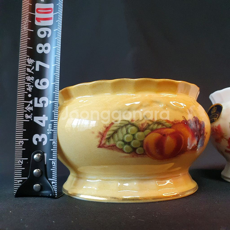 영국 앤슬리 도자기 캔들 2종--6