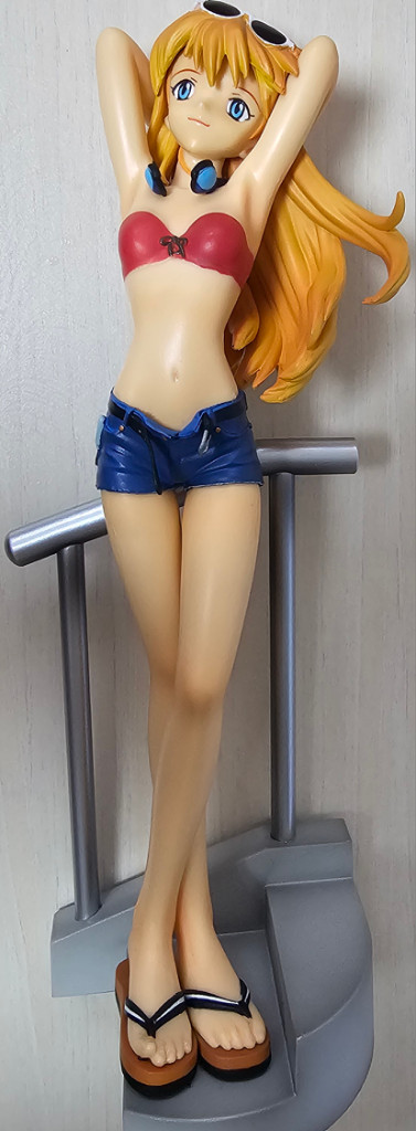 에반게리온 코토부키야 써머 캐주얼 소류 아스카 피규어--1