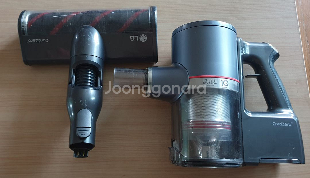 부품용>>LG 코드제로 A9 무선청소기 S96SFSWH--0