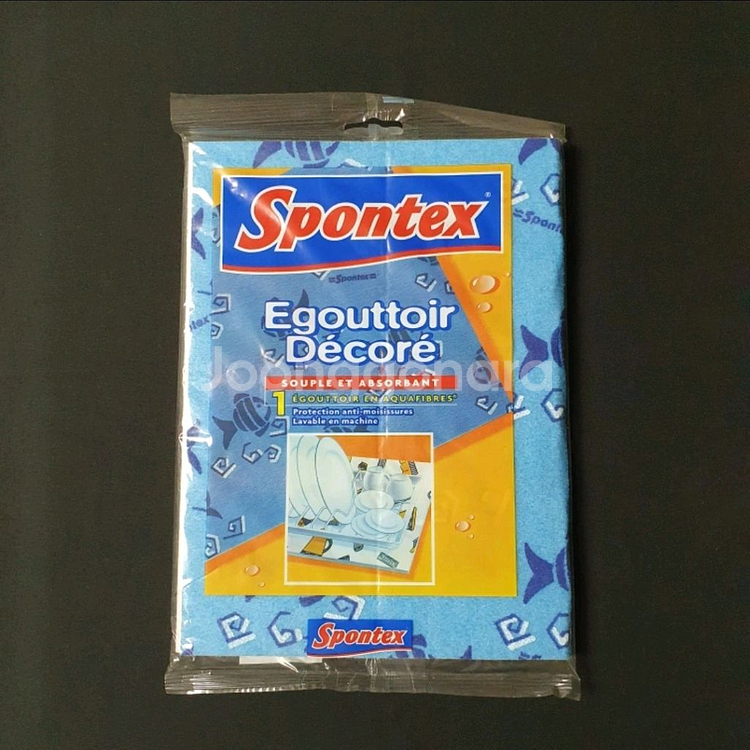 프랑스 구입 스폰텍스 식기 건조대 매트 새 제품--0