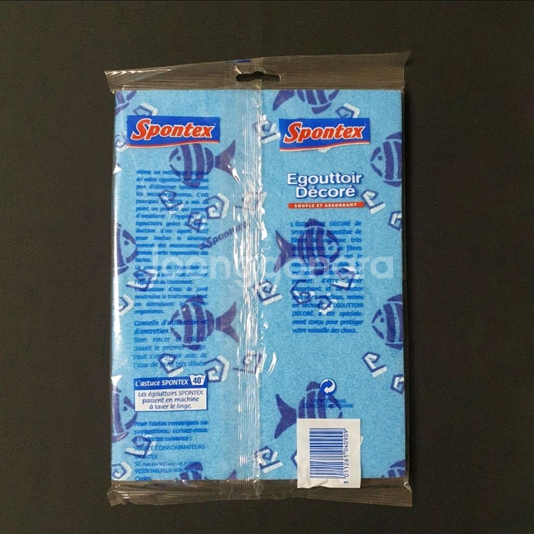 프랑스 구입 스폰텍스 식기 건조대 매트 새 제품--1