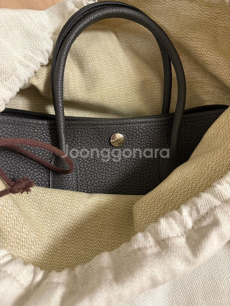 에르메스 가든파티 30 K각인 다크브론즈 10월구매--0