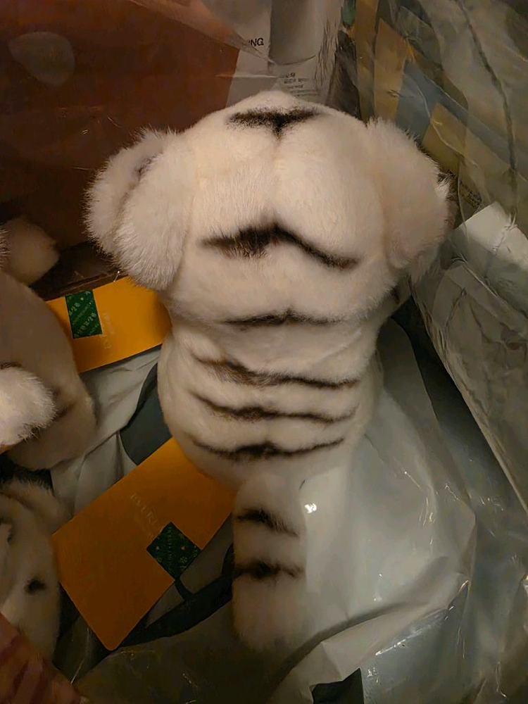 에버랜드 백호인형 뉴베이비특소 새상품 18000원 백호인형 이미지