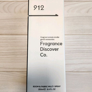 912 룸스프레이 방향제 화이트블랑 250ml 미개봉 새제품