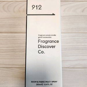 912 룸스프레이 방향제 화이트블랑 250ml 미개봉 새제품