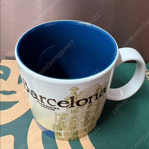 스타벅스 시티머그 시티컵 스페인 바르셀로나 새상품