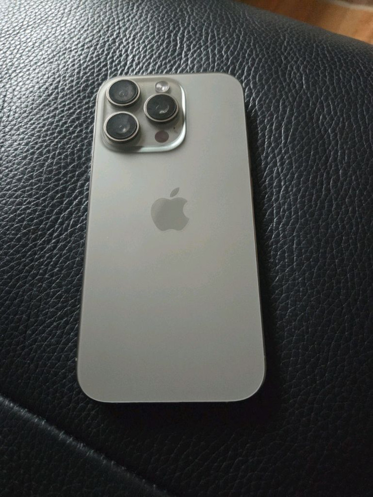 아이폰16프로256G 내주럴티타늄--1