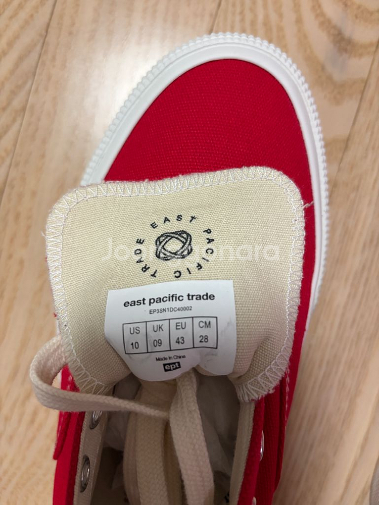 새상품 EPT 캔버스 스니커즈 280mm--1