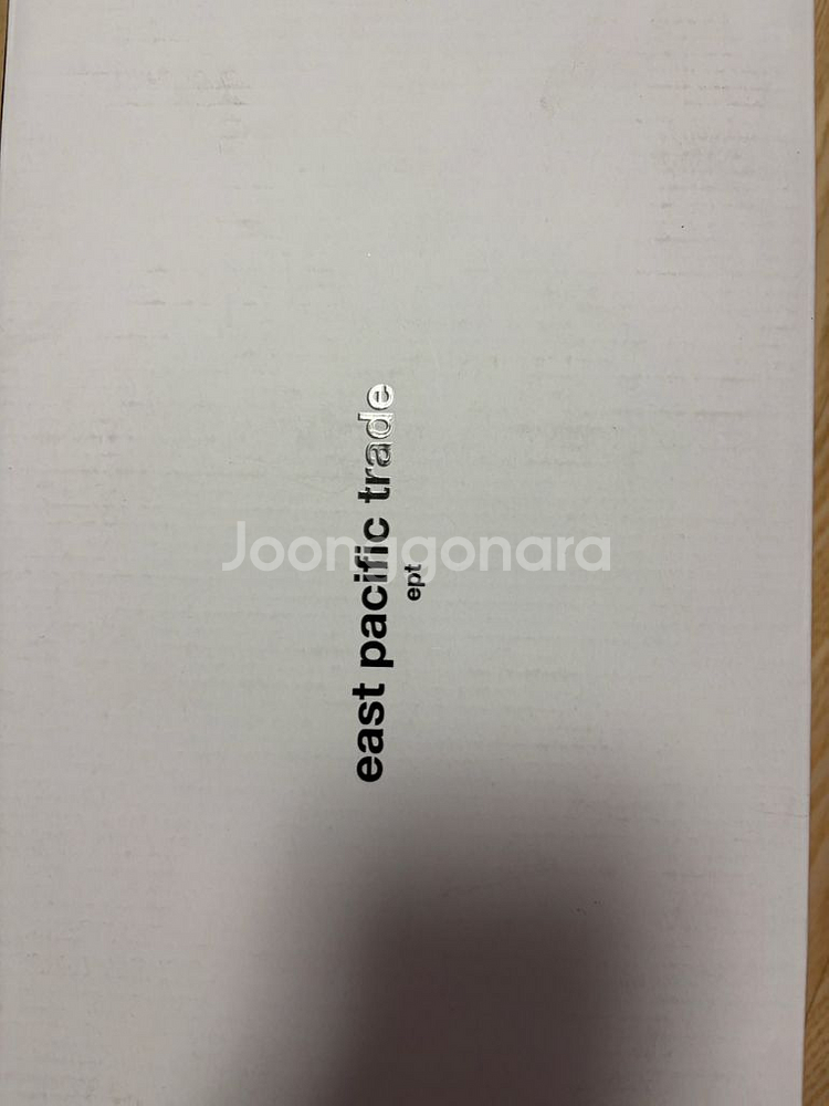 새상품 EPT 캔버스 스니커즈 280mm--3