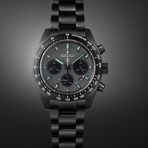 세이코 올블랙 나이트 스피드타이머 917 새상품 39mm판매