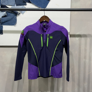 (85) 코오롱스포츠 등산 아웃도어 기능성 반집업 긴팔 티