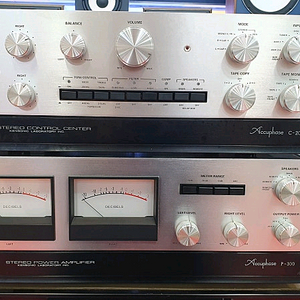 특가)아큐페이즈P-300파워앰프C-200프리앰프/민트급