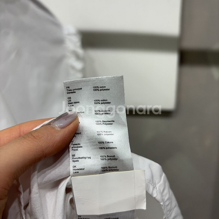 (90) 마쥬 여성 캐주얼 레이스 프릴 블라우스 셔츠--5