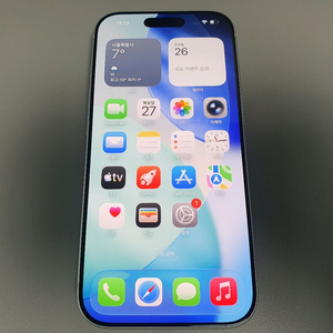 아이폰17 프로 / 256GB / 실버