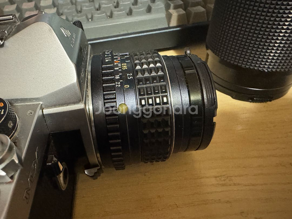 펜탁스 mx +50mm 번들 단렌, 70~200 f4 줌렌즈--0