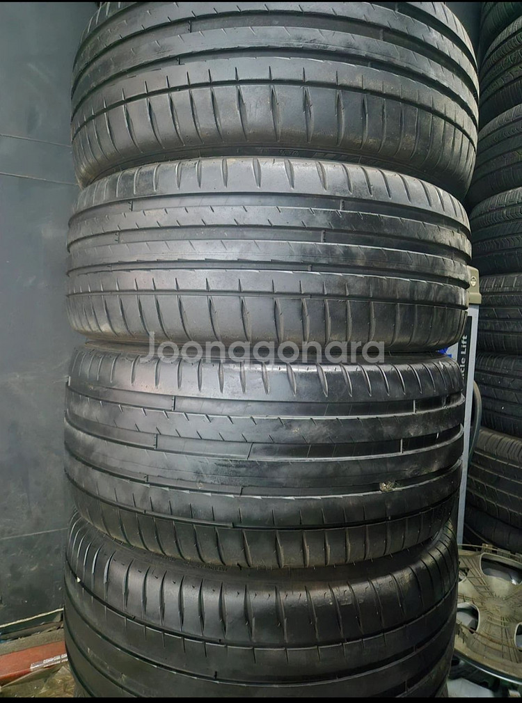 미쉐린 파일럿 스포츠 4 ZP (런플랫) 중고 판매 ( 225/45R18 )(255/40R18)--2