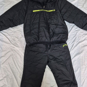 HIRO 히로브라더스 눈썰매 스키 블랙 상하세트