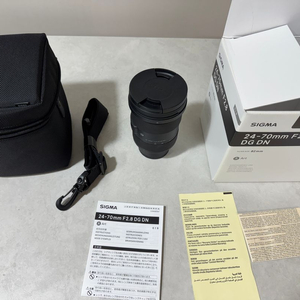 시그마 24-70mm F2.8 렌즈