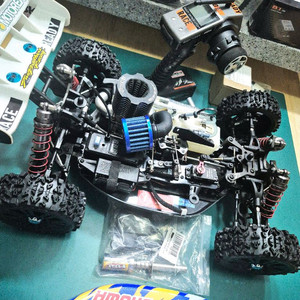 *각종교신가능*1:8튜닝UP니트로엔진RC카Hyper7.5알씨카~업그레이드풀셋*헤이리영웅