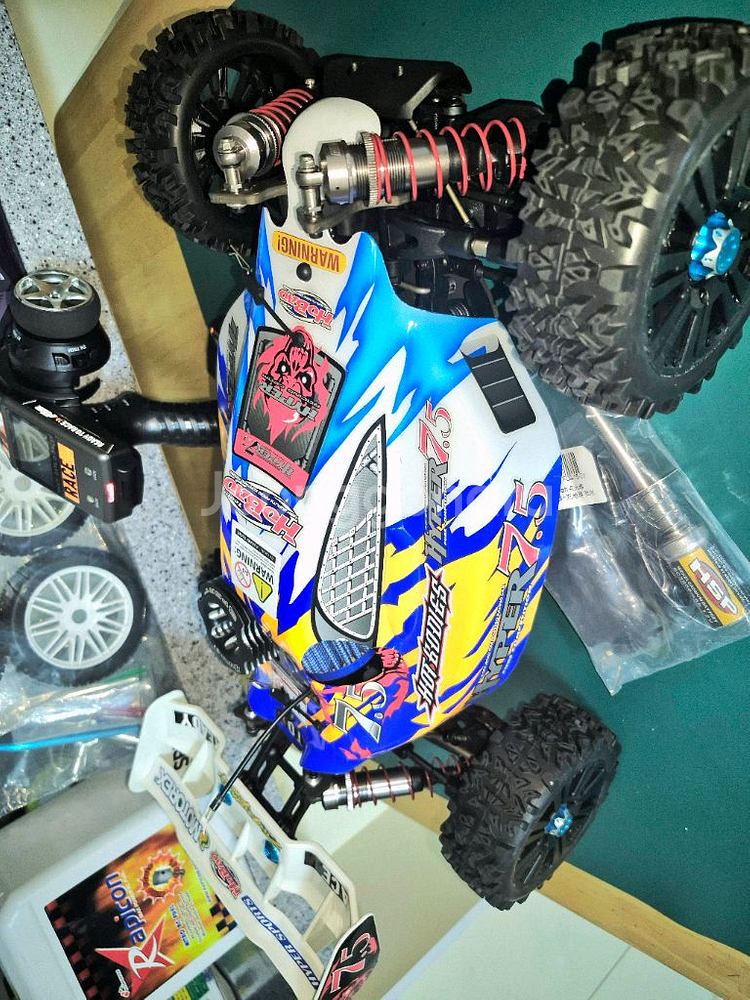 *각종교신가능*1:8튜닝UP니트로엔진RC카Hyper7.5알씨카~업그레이드풀셋*헤이리영웅--5