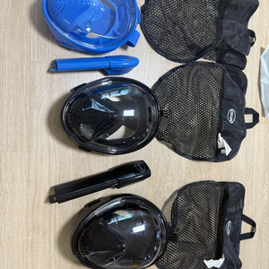 스노쿨링 마스크 아동1개 성인2개 세트2만