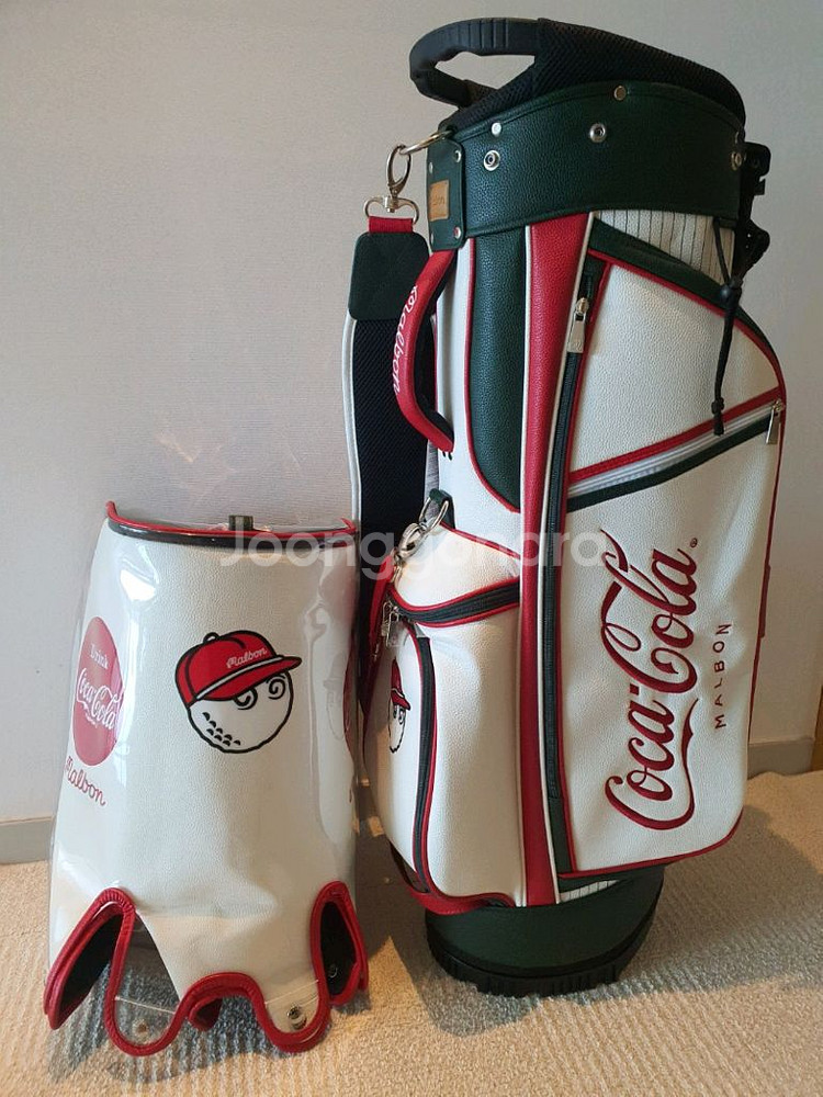 국내당일발송 말본골프백 캐디백 코카콜라--0