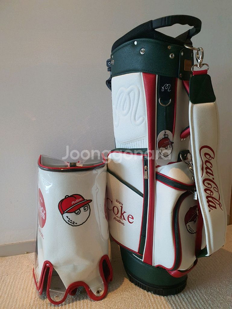 국내당일발송 말본골프백 캐디백 코카콜라--1