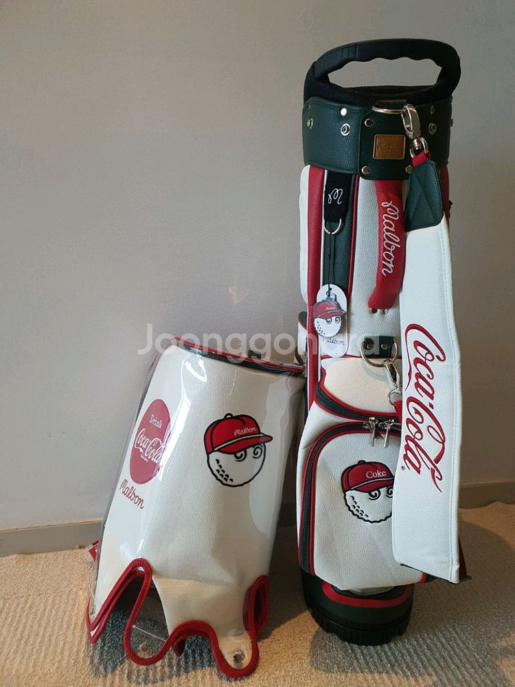 국내당일발송 말본골프백 캐디백 코카콜라--2
