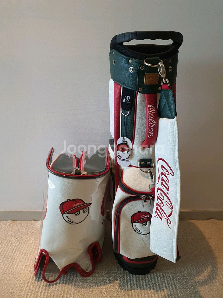 국내당일발송 말본골프백 캐디백 코카콜라--3