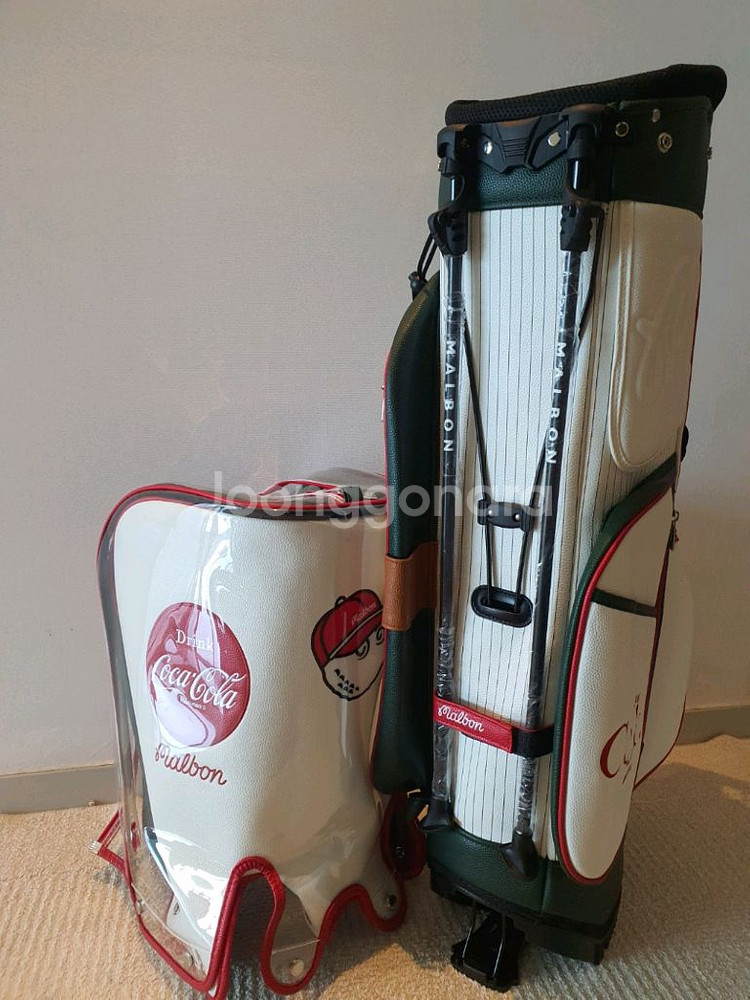 국내당일발송 말본골프백 캐디백 코카콜라--4