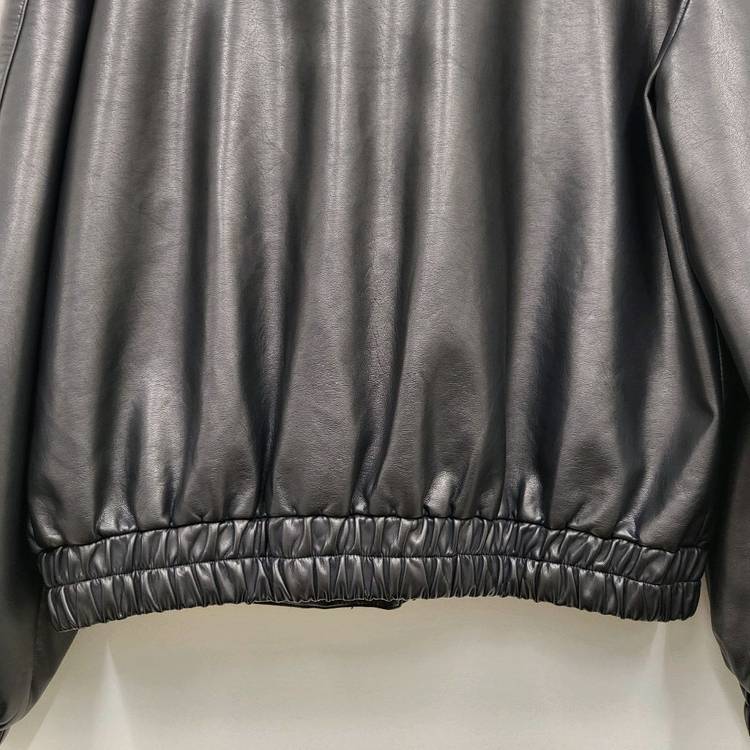 unum 언유즈얼 마켓 레더 블루종--6