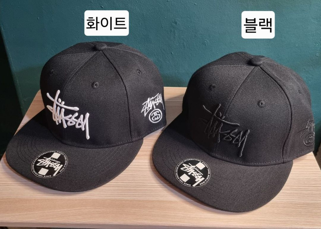 스투시스냅백. 스투시모자--1