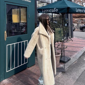 Mwl 페이크퍼 코트