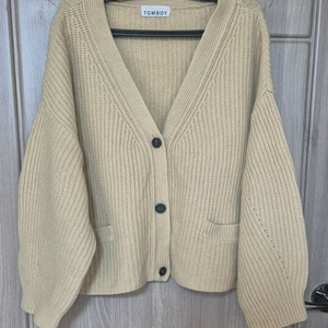 톰보이 니트 가디건 (여성용)F
