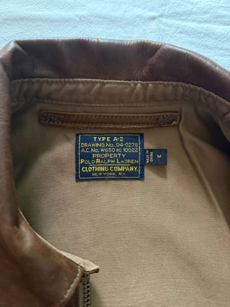 폴로 랄프로렌 A-2 자켓(M) 판매 이미지