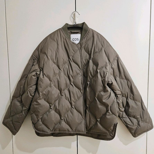 코스 오버사이즈 퀼티드 재킷