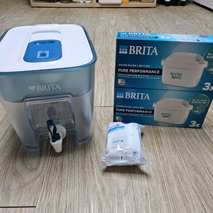 브리타 8.2L 대용량 정수기 + 필터 7개
