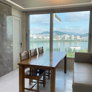 인아트 앤디 원목 2000 테이블 + 원목 의자 4개