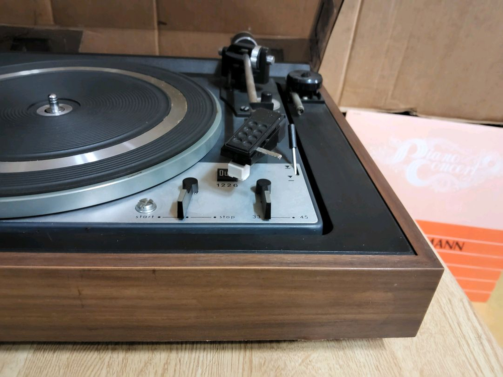 듀얼 DUAL 1226 LP턴테이블 (오디오 앰프 LP플레이어 이미지