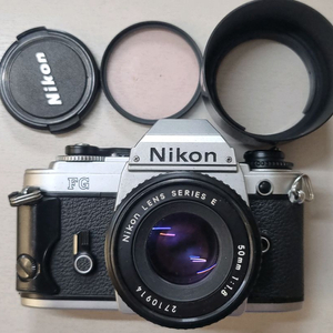니콘 FG바디및 50.8 펜케익 랜즈(크롬링 버전)