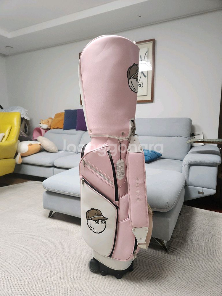 국내무료배송 트롤리 바퀴형 골프백 캐디백 (말본 어뉴 어메이징크리--0