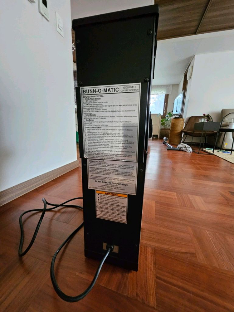 BUNN 카페용 커피 그라인더 이미지